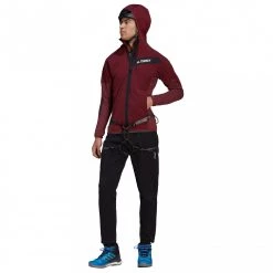 Adidas Terrex - Terrex Techrock Flooce Hooded Windbreaker - Veste polaire -Vestes outdoor Soldes adidas terrex terrex techrock flooce hooded windbreaker veste polaire detail 5