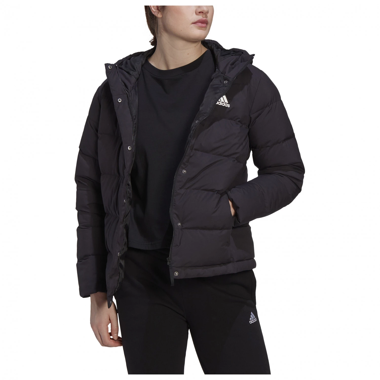 Adidas - Women's Helionic Hooded Jacket - Doudoune 4 Adidas - Women's Helionic Hooded Jacket - Doudoune – Image 2