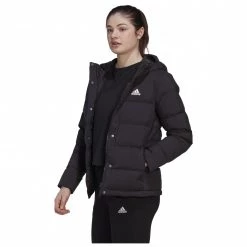 Adidas - Women's Helionic Hooded Jacket - Doudoune 11 Adidas - Women's Helionic Hooded Jacket - Doudoune -Vestes outdoor Soldes adidas womens helionic hooded jacket doudoune detail 4