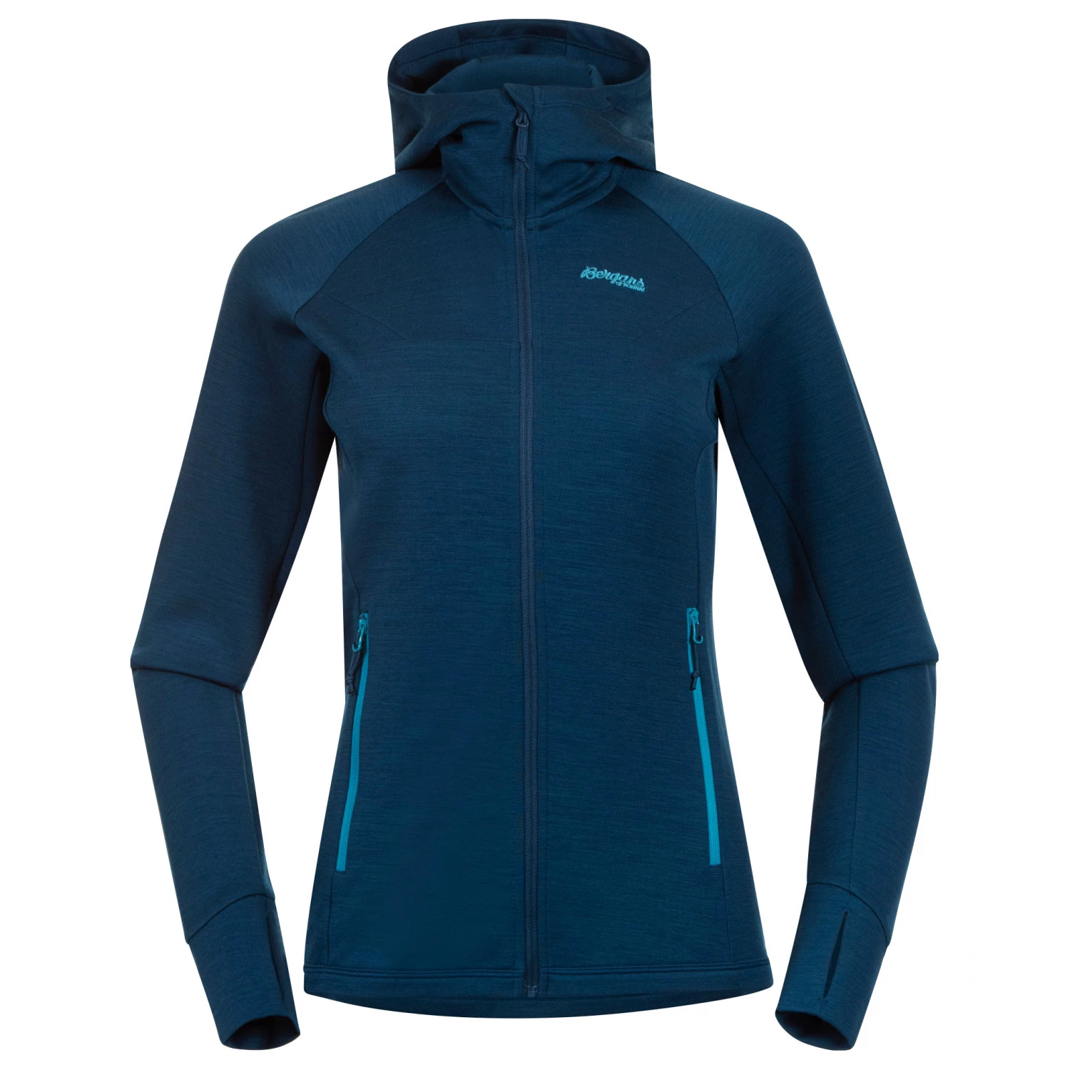 Bergans - Women's Cecilie Wool Hood Jacket - Sweat à capuche en mérinos 3 Bergans - Women's Cecilie Wool Hood Jacket - Sweat à capuche en mérinos