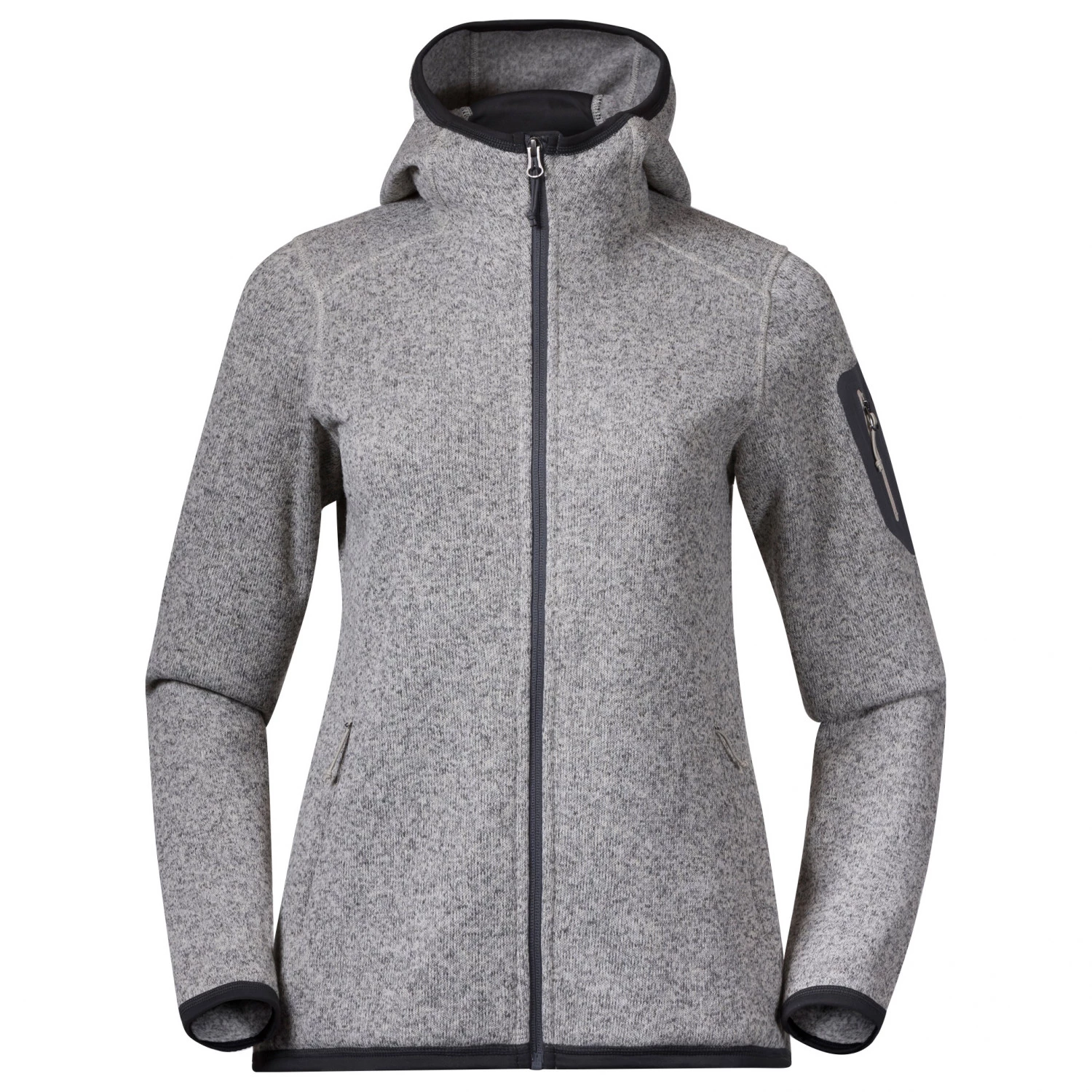 Bergans - Women's Kamphaug Knitted Hoodie - Veste polaire 3 Bergans - Women's Kamphaug Knitted Hoodie - Veste polaire