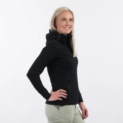 Bergans - Women's Ulstein Wool Hood Jacket - Veste en laine 11 Bergans - Women's Ulstein Wool Hood Jacket - Veste en laine -Vestes outdoor Soldes bergans womens ulstein wool hood jacket veste en laine detail 4