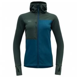 Devold - Women's Nibba Hiking Jacket with Hood - Veste en laine mérinos