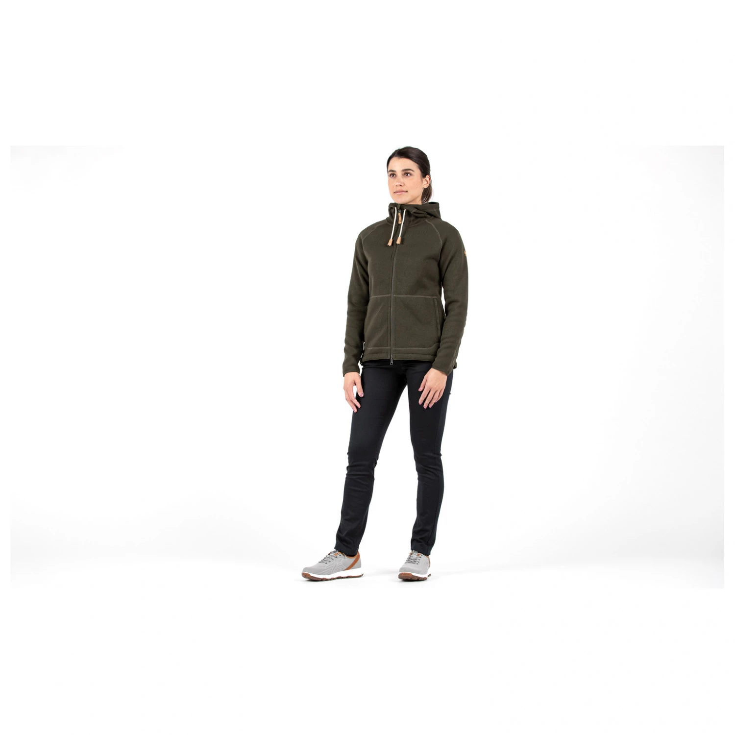 Fjällräven - Women's Övik Fleece Hoodie - Veste polaire 5 Fjällräven - Women's Övik Fleece Hoodie - Veste polaire – Image 3