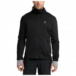 Haglöfs - Betula Hood - Veste polaire 12 Haglöfs - Betula Hood - Veste polaire -Vestes outdoor Soldes hagloefs betula hood veste polaire detail 5