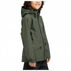 Haglöfs - Kid's Mila Jacket - Veste imperméable -Vestes outdoor Soldes hagloefs kids mila jacket veste impermeable detail 5
