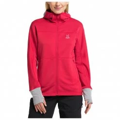 Haglöfs - Women's Betula Hood - Veste polaire 12 Haglöfs - Women's Betula Hood - Veste polaire -Vestes outdoor Soldes hagloefs womens betula hood veste polaire detail 5