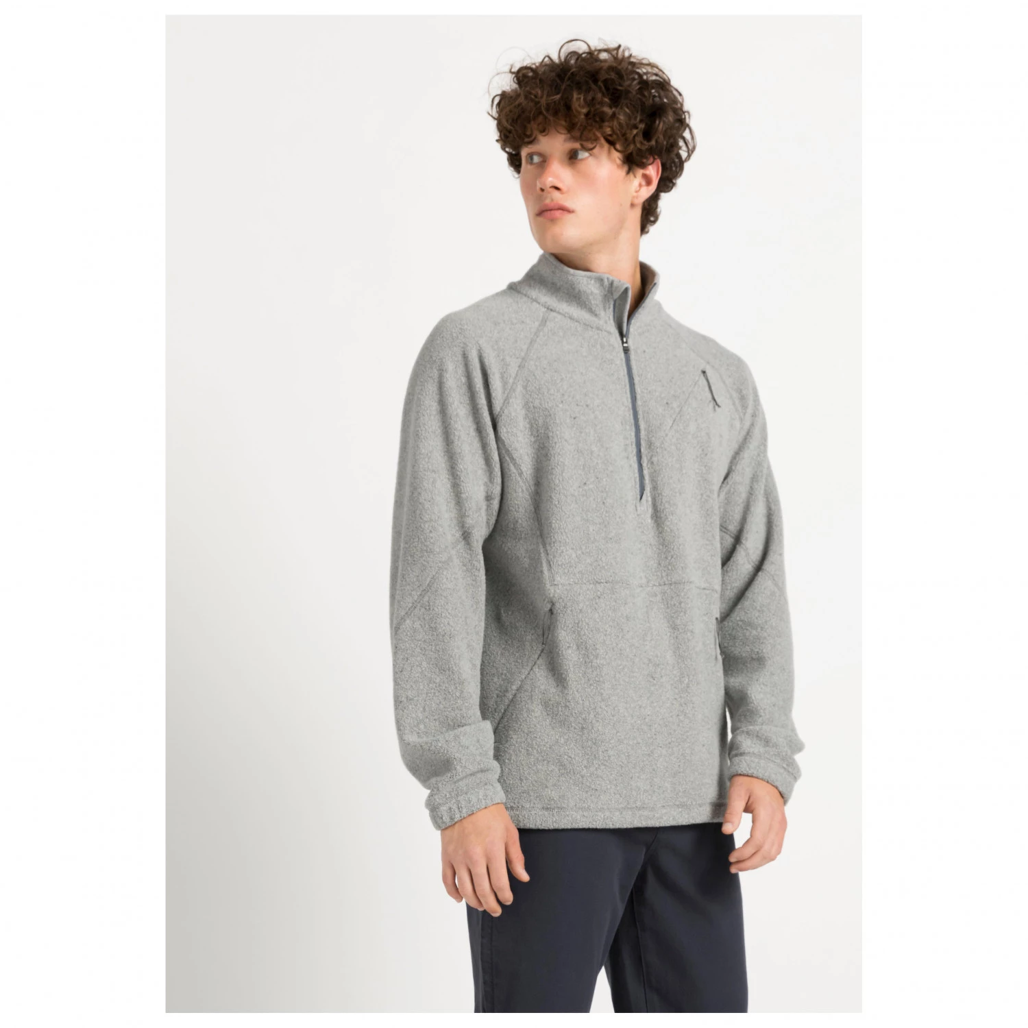 Hessnatur - Betterrecycling Fleece-Troyer Pure Organic Cotton - Veste polaire 4 Hessnatur - Betterrecycling Fleece-Troyer Pure Organic Cotton - Veste polaire – Image 2