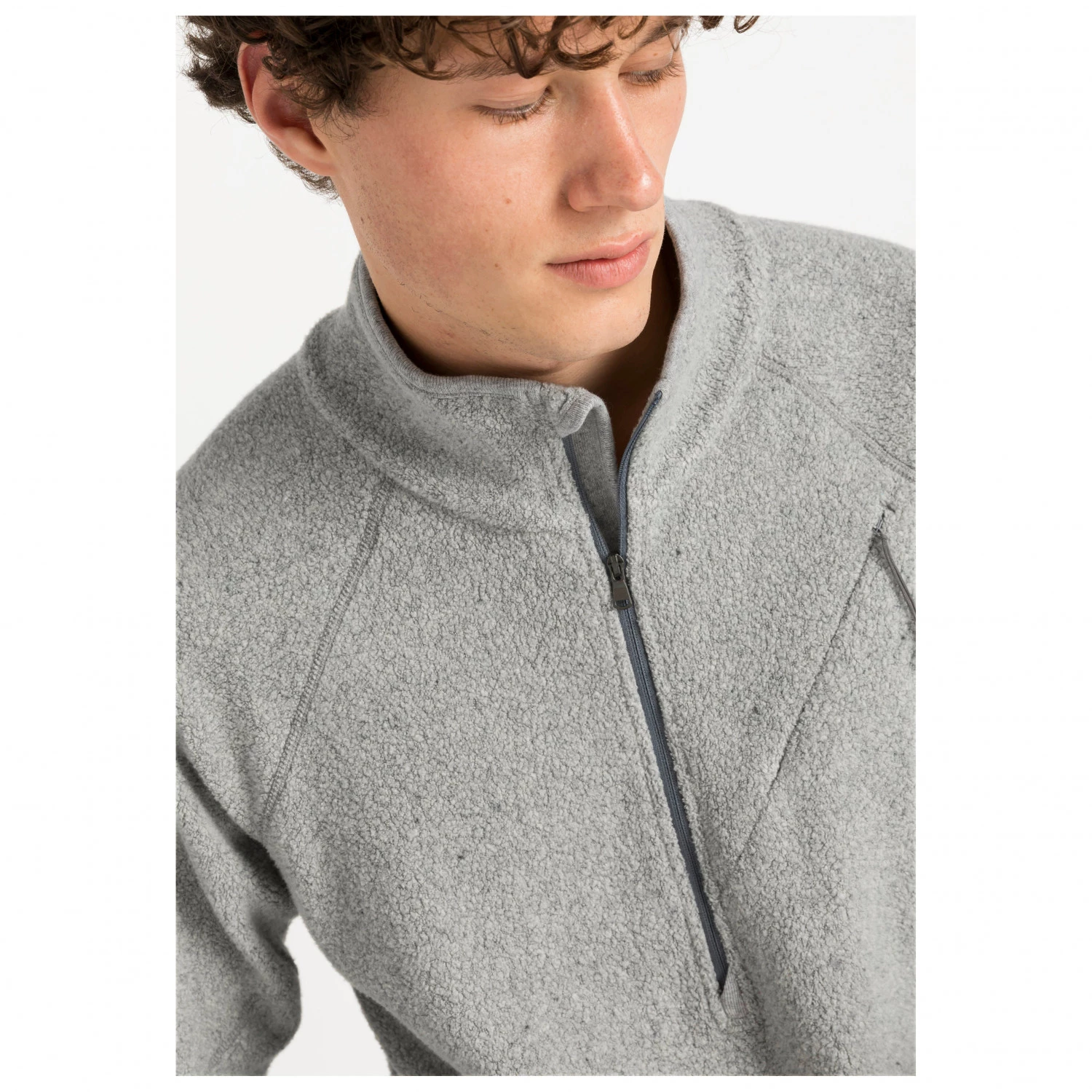 Hessnatur - Betterrecycling Fleece-Troyer Pure Organic Cotton - Veste polaire 5 Hessnatur - Betterrecycling Fleece-Troyer Pure Organic Cotton - Veste polaire – Image 3