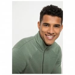 Hessnatur - Light Wool Fleece Jacket Pure Bio Merino - Veste polaire -Vestes outdoor Soldes hessnatur light wool fleece jacket pure bio merino veste polaire detail 3