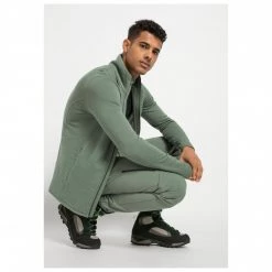 Hessnatur - Light Wool Fleece Jacket Pure Bio Merino - Veste polaire -Vestes outdoor Soldes hessnatur light wool fleece jacket pure bio merino veste polaire detail 5