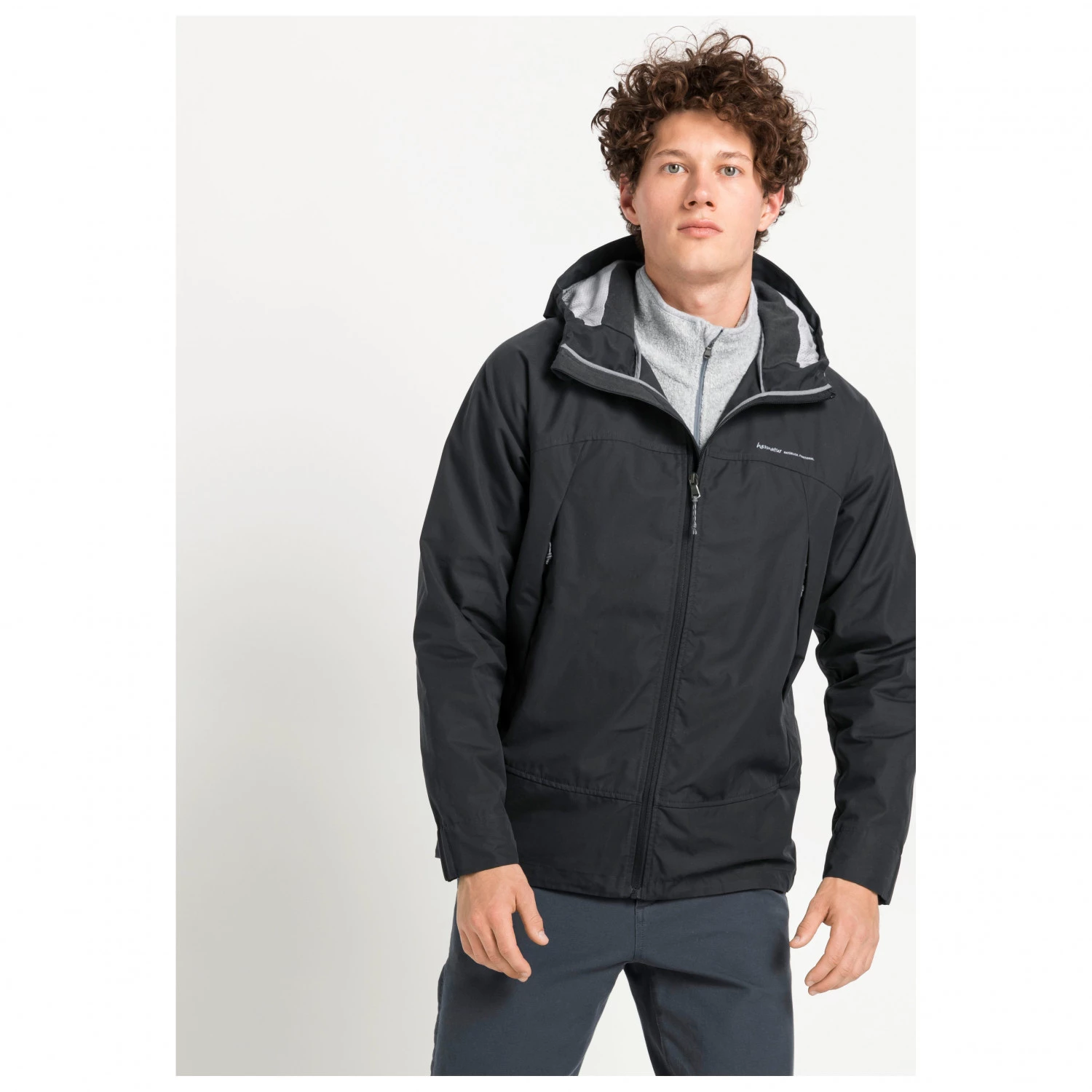 Hessnatur - Nature Shell Jacke Dense Cotton - Coupe-vent 5 Hessnatur - Nature Shell Jacke Dense Cotton - Coupe-vent – Image 3