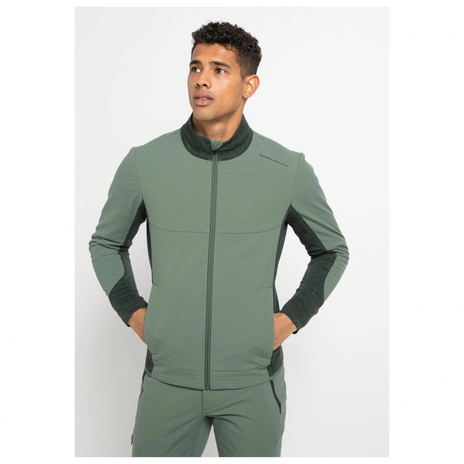 Hessnatur - Softshell Hybrid Jacket Organic Cotton & Organic Merino Wool - Veste softshell 5 Hessnatur - Softshell Hybrid Jacket Organic Cotton & Organic Merino Wool - Veste softshell – Image 3