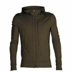 Icebreaker - Quantum III L/S Zip Hood - Veste en laine mérinos 10 Icebreaker - Quantum III L/S Zip Hood - Veste en laine mérinos -Vestes outdoor Soldes icebreaker quantum iii l s zip hood veste en laine merinos 2