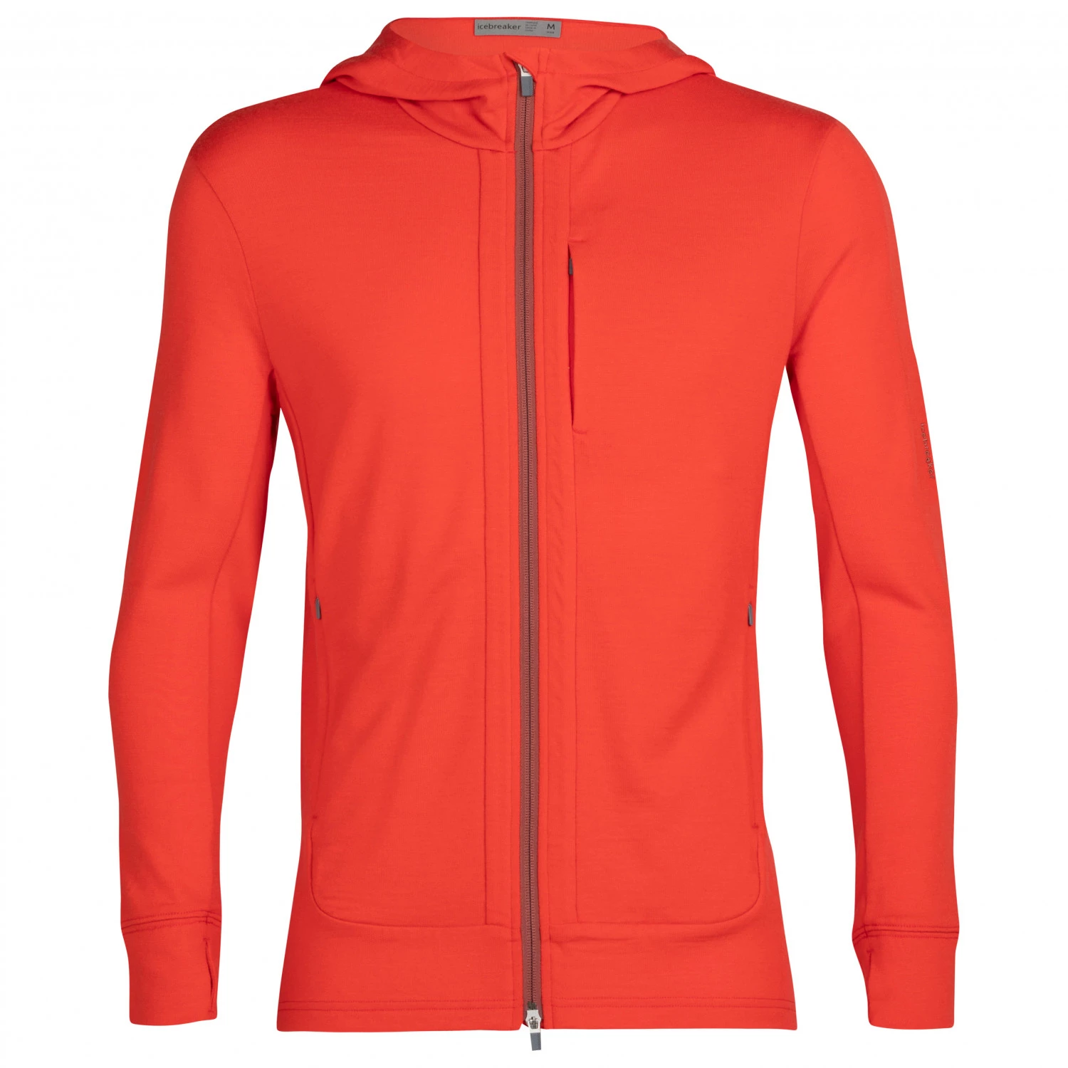 Icebreaker - Quantum III L/S Zip Hood - Veste en laine mérinos 6 Icebreaker - Quantum III L/S Zip Hood - Veste en laine mérinos – Image 4