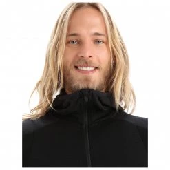 Icebreaker - Zoneknit L/S Zip Hoodie - Sweat à capuche en mérinos 13 Icebreaker - Zoneknit L/S Zip Hoodie - Sweat à capuche en mérinos -Vestes outdoor Soldes icebreaker zoneknit l s zip hoodie sweat a capuche en merinos detail 6