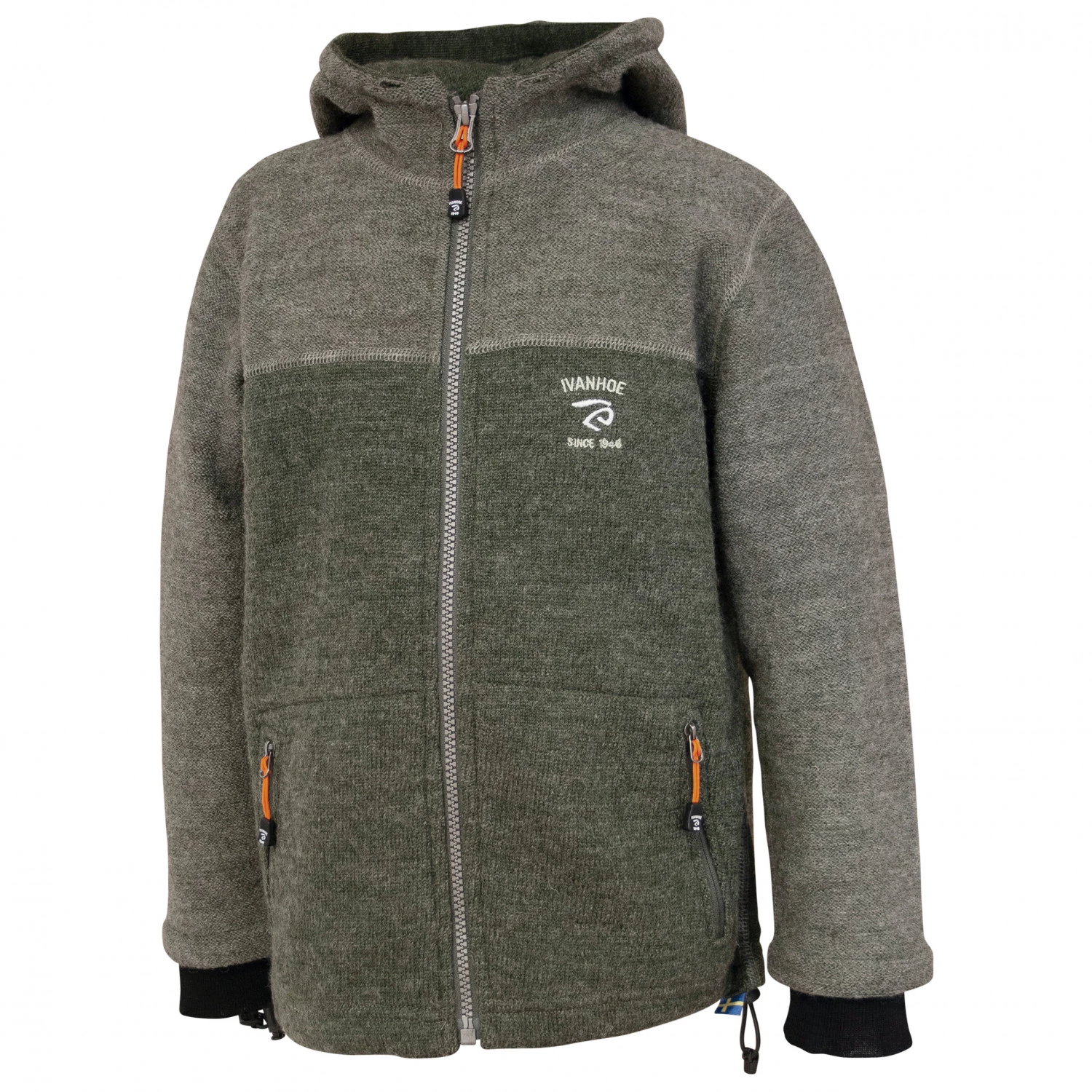 Ivanhoe of Sweden - Kid's Block Pockets - Veste en laine 4 Ivanhoe of Sweden - Kid's Block Pockets - Veste en laine – Image 2