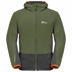 Jack Wolfskin - Eagle Peak II Hoody - Veste softshell -Vestes outdoor Soldes jack wolfskin eagle peak ii hoody veste softshell 2