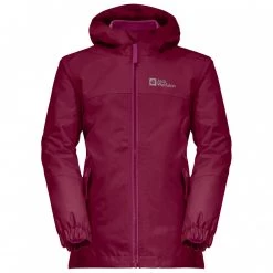 Jack Wolfskin - Girl's Iceland 3in1 Jacket - Veste 3-en-1 -Vestes outdoor Soldes jack wolfskin girls iceland 3in1 jacket veste 3 en 1 1