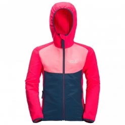 Jack Wolfskin - Girl's Turbulence - Veste softshell 8 Jack Wolfskin - Girl's Turbulence - Veste softshell -Vestes outdoor Soldes jack wolfskin girls turbulence veste softshell detail 2
