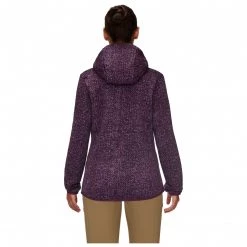 Mammut - Women's Chamuera Midlayer Hooded Jacket - Veste polaire -Vestes outdoor Soldes mammut womens chamuera midlayer hooded jacket veste polaire detail 3