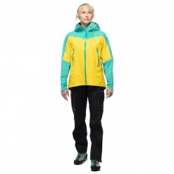 Norrøna - Women's Falketind GORE-TEX Jacket - Veste imperméable 10 Norrøna - Women's Falketind GORE-TEX Jacket - Veste imperméable -Vestes outdoor Soldes norroena womens falketind gore tex jacket veste impermeable detail 3