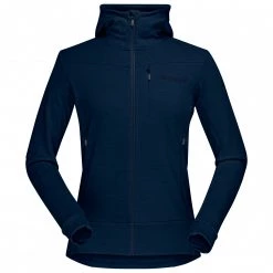 Norrøna - Women's Falketind Warmwool2 Stretch Zip Hood - Sweat à capuche