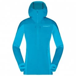 Norrøna - Women's Trollveggen Powerstretch Pro Zip Hood - Veste polaire -Vestes outdoor Soldes norroena womens trollveggen powerstretch pro zip hood veste polaire 2