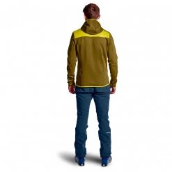 Ortovox - Fleece Hoody - Veste en laine mérinos -Vestes outdoor Soldes ortovox fleece hoody veste en laine merinos detail 4