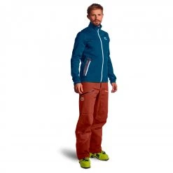 Ortovox - Fleece Jacket - Veste en laine mérinos 10 Ortovox - Fleece Jacket - Veste en laine mérinos -Vestes outdoor Soldes ortovox fleece jacket veste en laine merinos detail 3