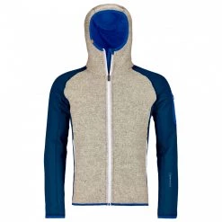 Ortovox - Fleece Plus Classic Knit Hoody - Veste polaire -Vestes outdoor Soldes ortovox fleece plus classic knit hoody veste polaire 1