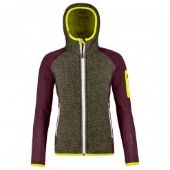 Ortovox - Women's Fleece Plus Classic Knit Hoody - Veste polaire -Vestes outdoor Soldes ortovox womens fleece plus classic knit hoody veste polaire 2