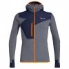 Salewa - Puez 2 Dry L/S Hood Full-Zip Tee - Veste polaire 1 Salewa - Puez 2 Dry L/S Hood Full-Zip Tee - Veste polaire -Vestes outdoor Soldes salewa puez 2 dry l s hood full zip tee veste polaire