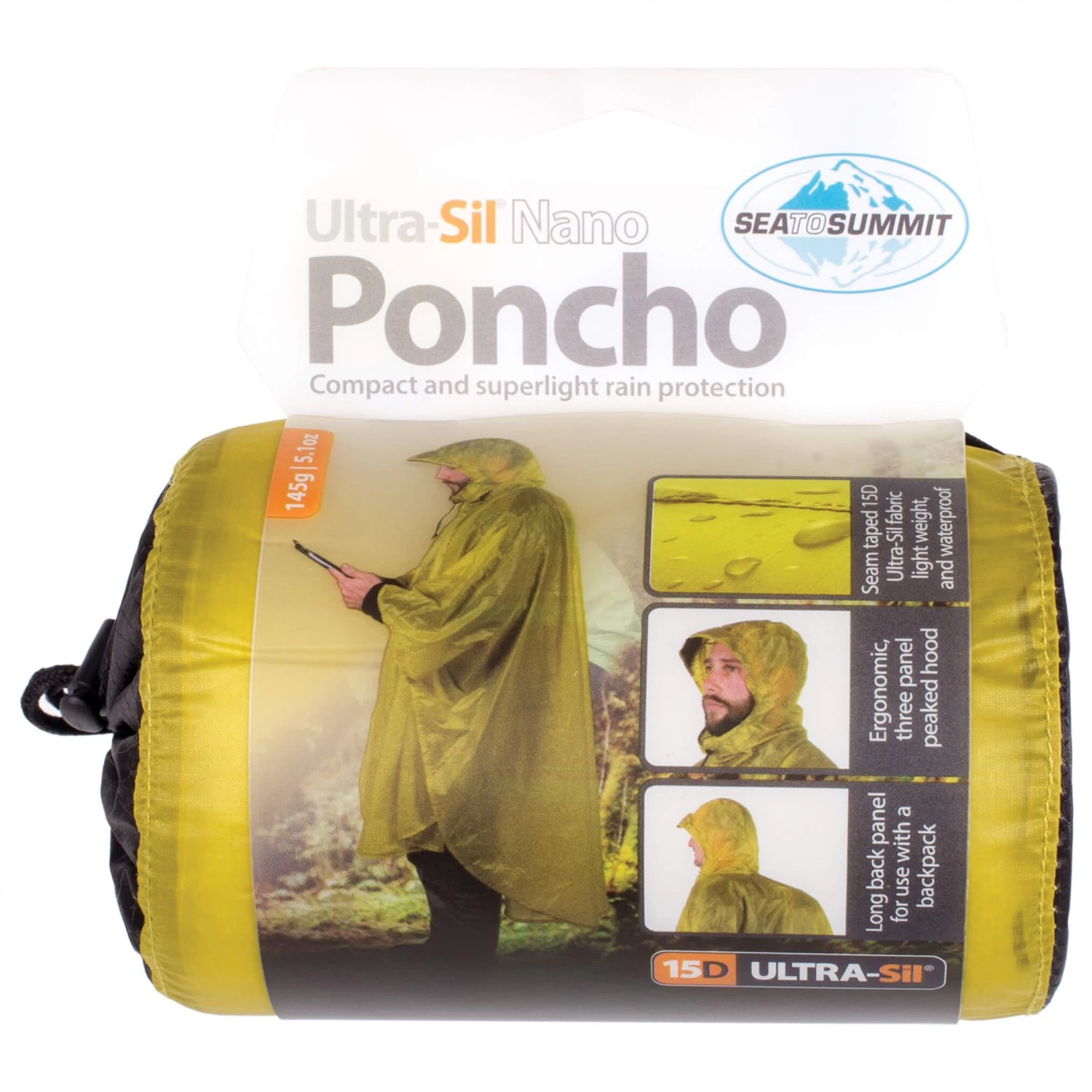 Sea to Summit - Poncho 15D - Veste imperméable 7 Sea to Summit - Poncho 15D - Veste imperméable – Image 5