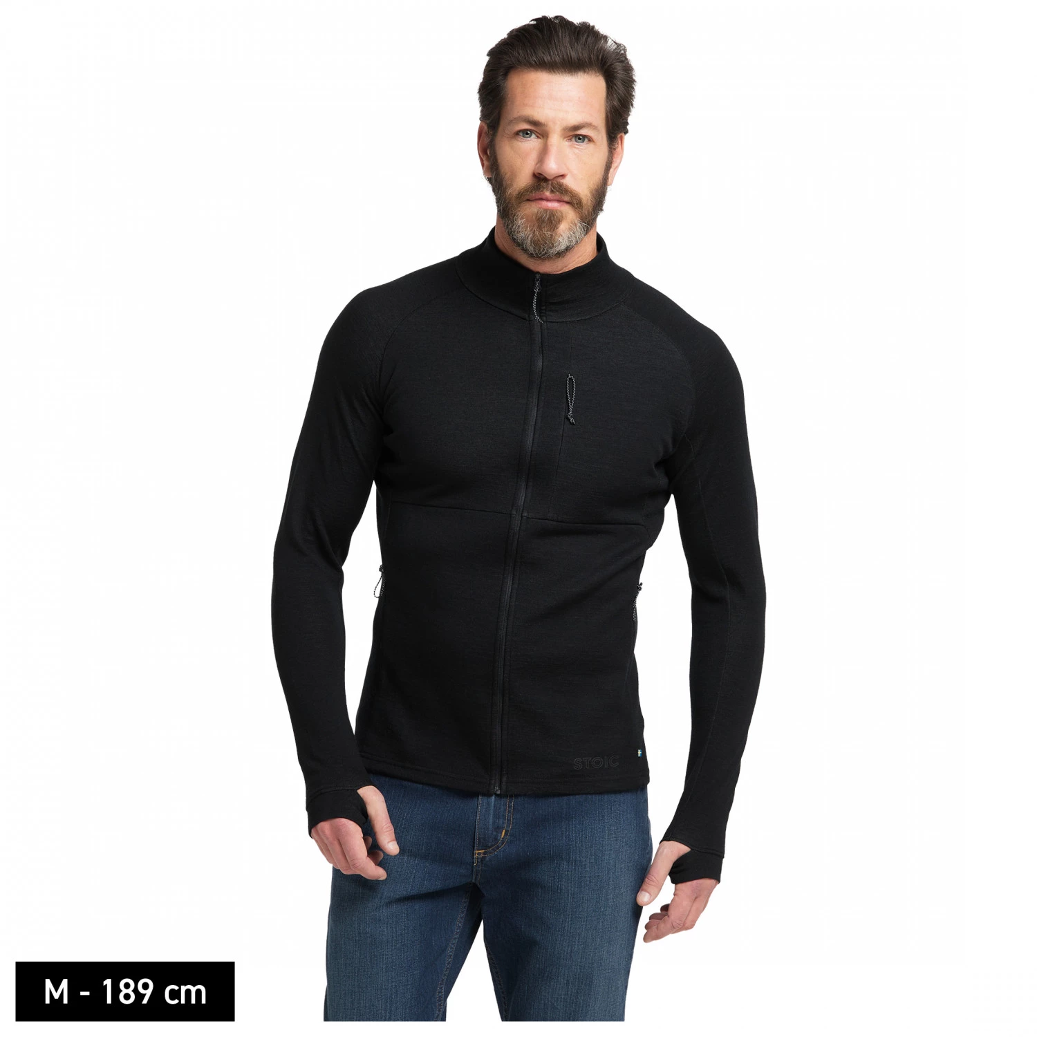 Stoic - Merino260 StadjanSt. Jacket - Pull en laine mérinos 5 Stoic - Merino260 StadjanSt. Jacket - Pull en laine mérinos – Image 3