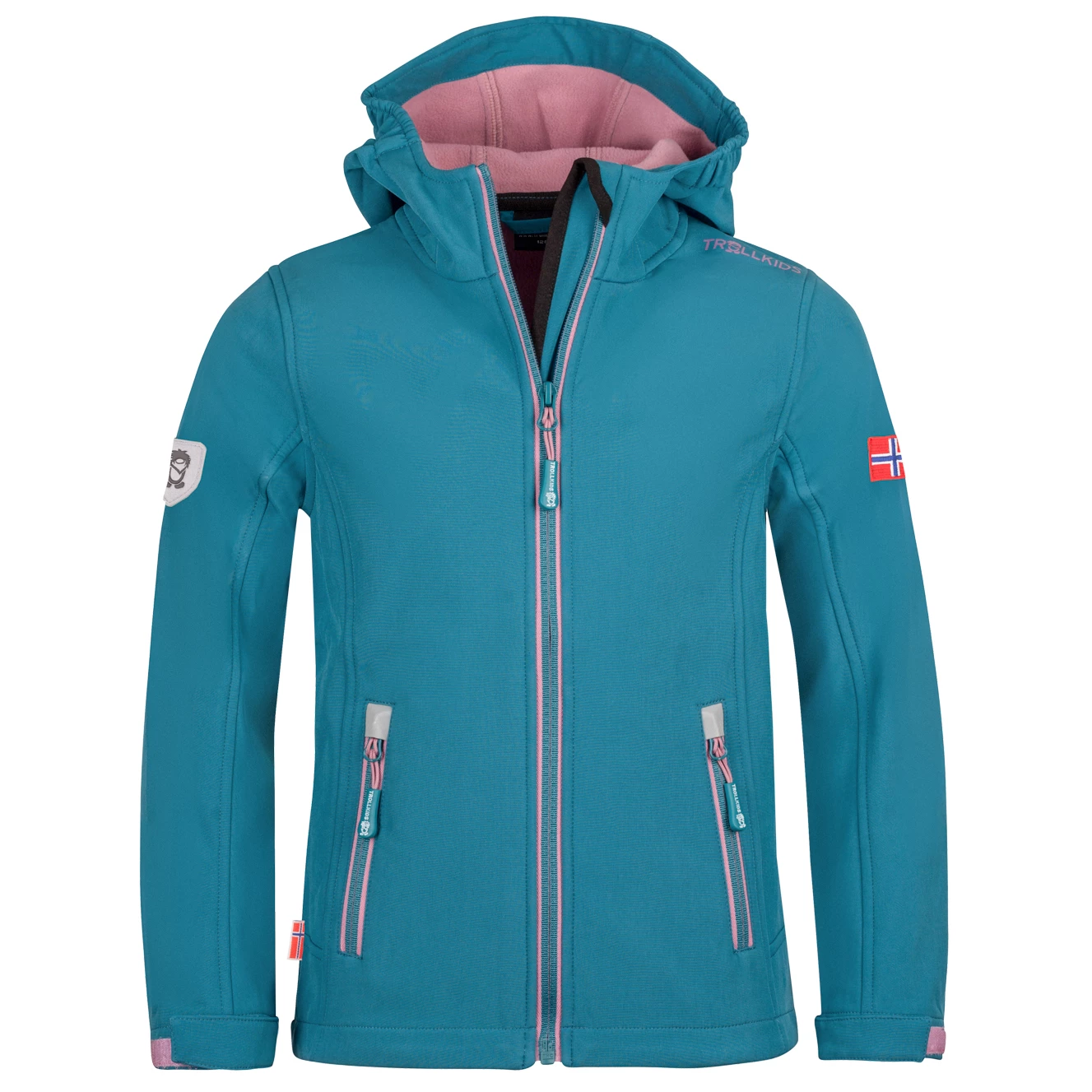 Trollkids - Girl's Trollfjord Jacket - Veste softshell 7 Trollkids - Girl's Trollfjord Jacket - Veste softshell – Image 5