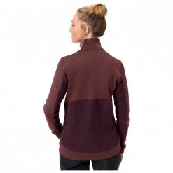 Vaude - Women's Skomer Wool Fleece Jacket - Veste polaire 10 Vaude - Women's Skomer Wool Fleece Jacket - Veste polaire -Vestes outdoor Soldes vaude womens skomer wool fleece jacket veste polaire detail 3