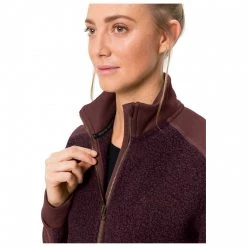 Vaude - Women's Skomer Wool Fleece Jacket - Veste polaire 11 Vaude - Women's Skomer Wool Fleece Jacket - Veste polaire -Vestes outdoor Soldes vaude womens skomer wool fleece jacket veste polaire detail 4