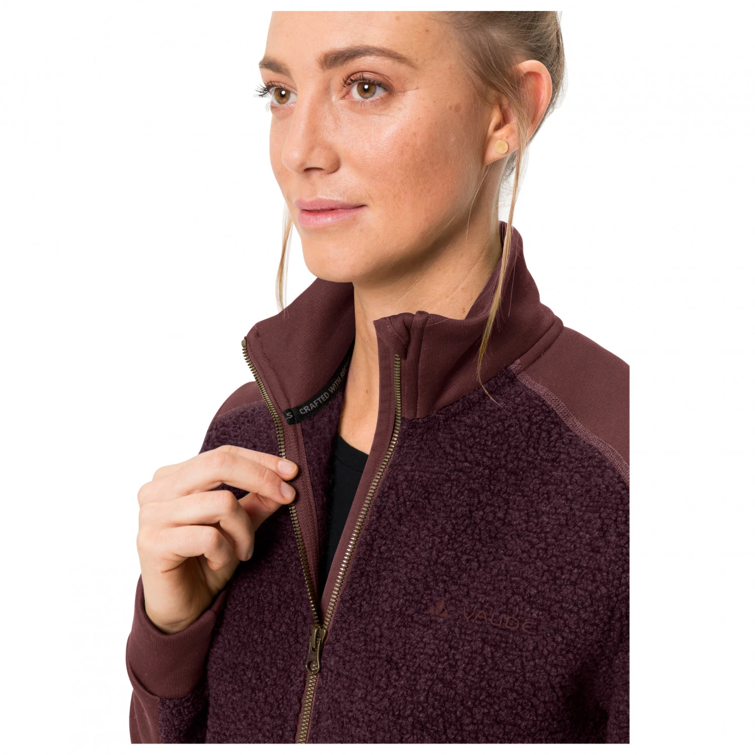 Vaude - Women's Skomer Wool Fleece Jacket - Veste polaire 6 Vaude - Women's Skomer Wool Fleece Jacket - Veste polaire – Image 4
